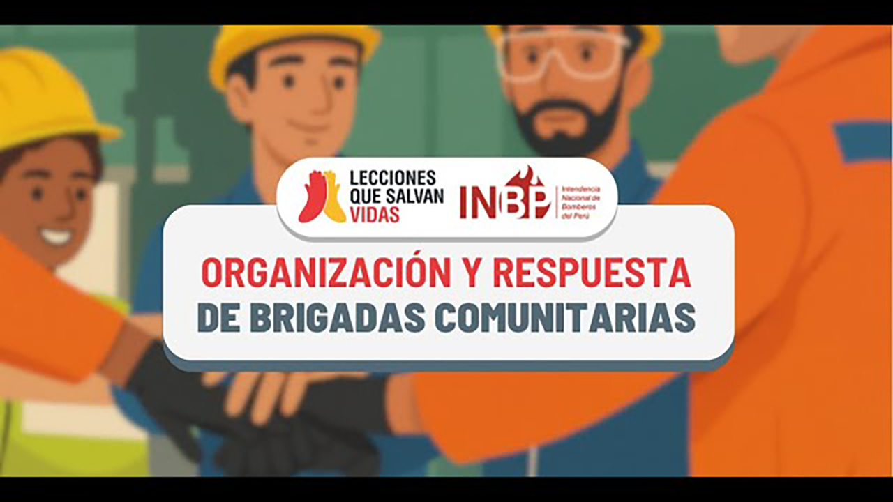 Organización y respuesta de brigadas comunitarias