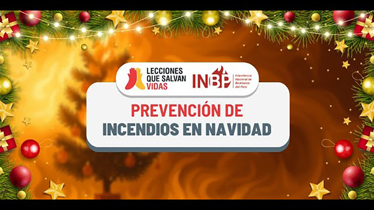 Prevención de incendios en navidad