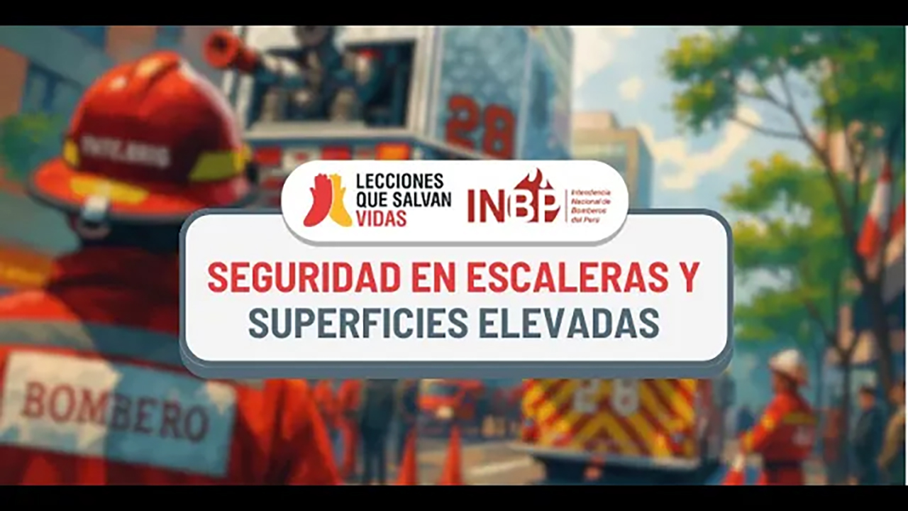 Seguridad en escaleras y superficies elevadas
