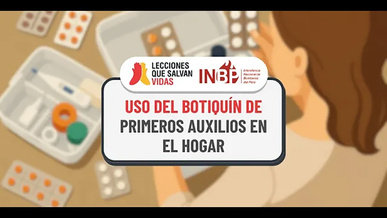 Uso del botiquín de primeros auxilios en el hogar