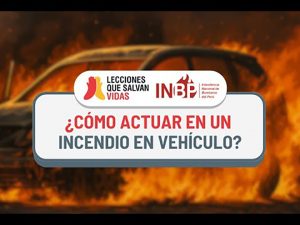 como actuar en un incendio en vehiculo