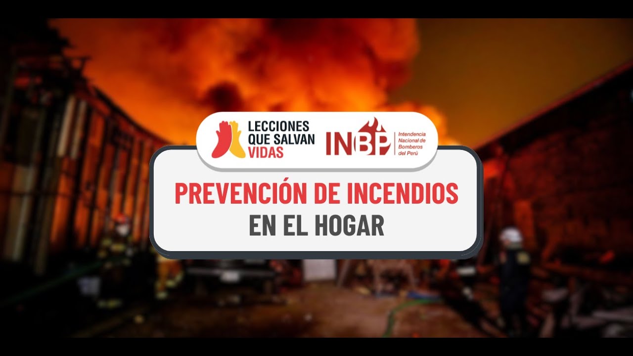 prevencion de incendios en el hogar